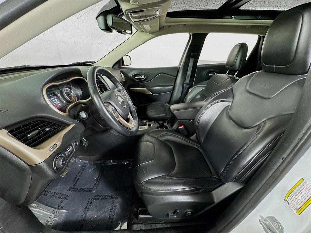 used 2017 Jeep Cherokee car, priced at $13,990