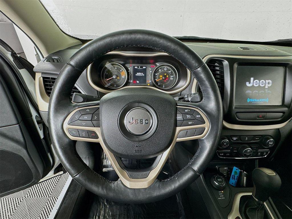 used 2017 Jeep Cherokee car, priced at $13,990