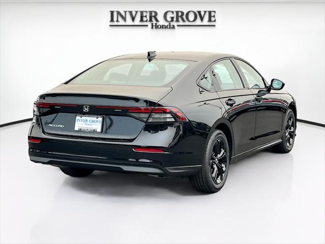 new 2025 Honda Accord car, priced at $30,274
