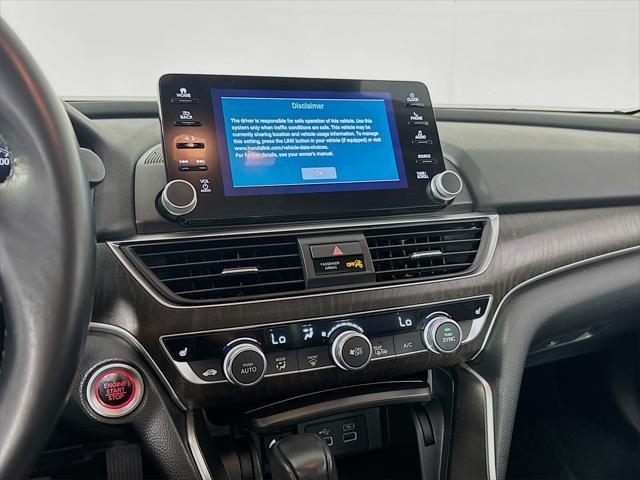 used 2021 Honda Accord car, priced at $22,590