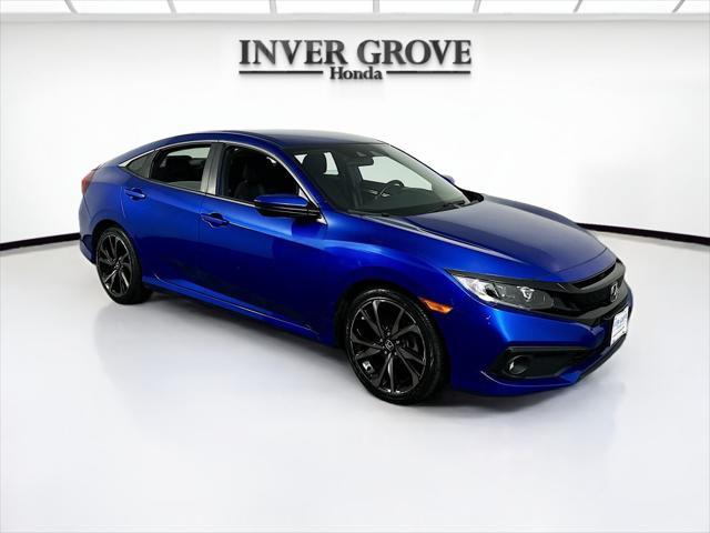 used 2020 Honda Civic car, priced at $22,490