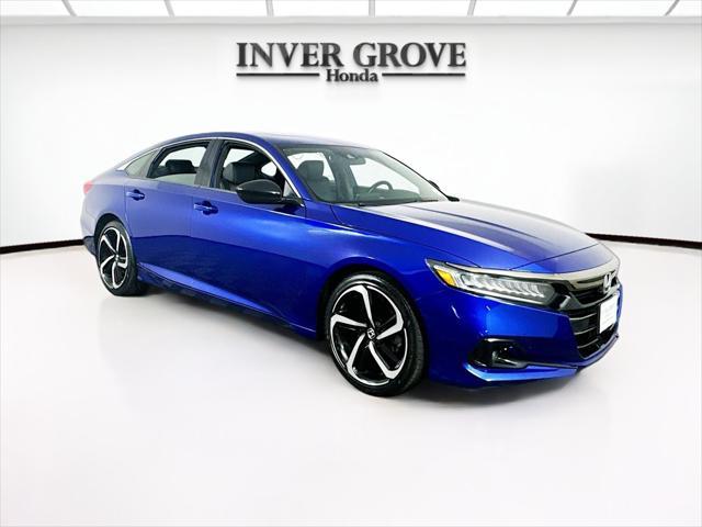 used 2021 Honda Accord car, priced at $26,469