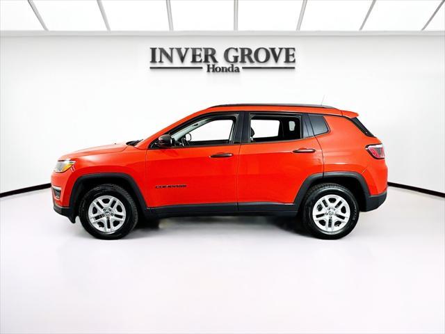 used 2018 Jeep Compass car, priced at $14,490