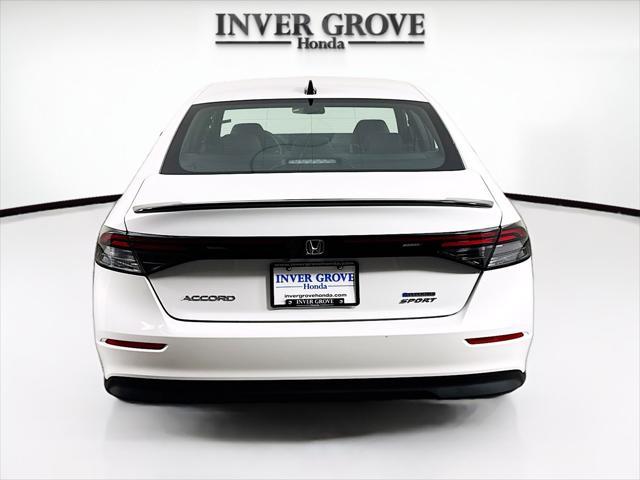 used 2025 Honda Accord Hybrid car, priced at $33,990