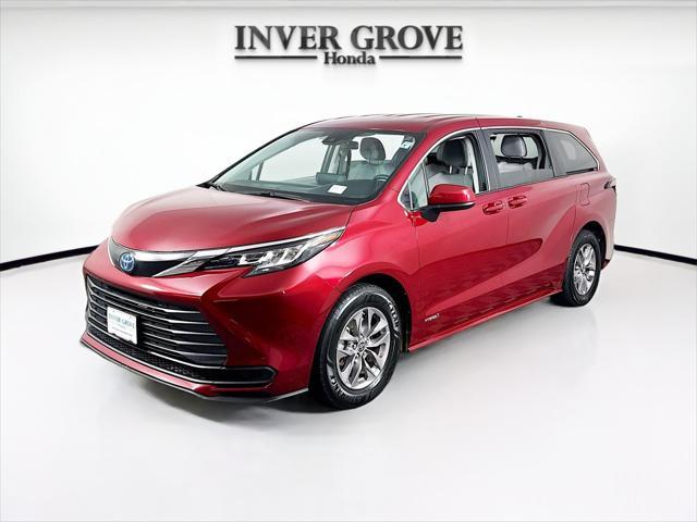 used 2021 Toyota Sienna car, priced at $33,999