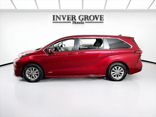 used 2021 Toyota Sienna car, priced at $33,999