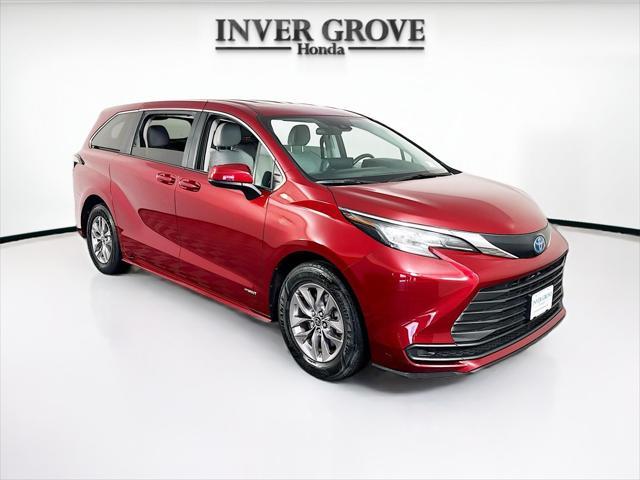 used 2021 Toyota Sienna car, priced at $33,999