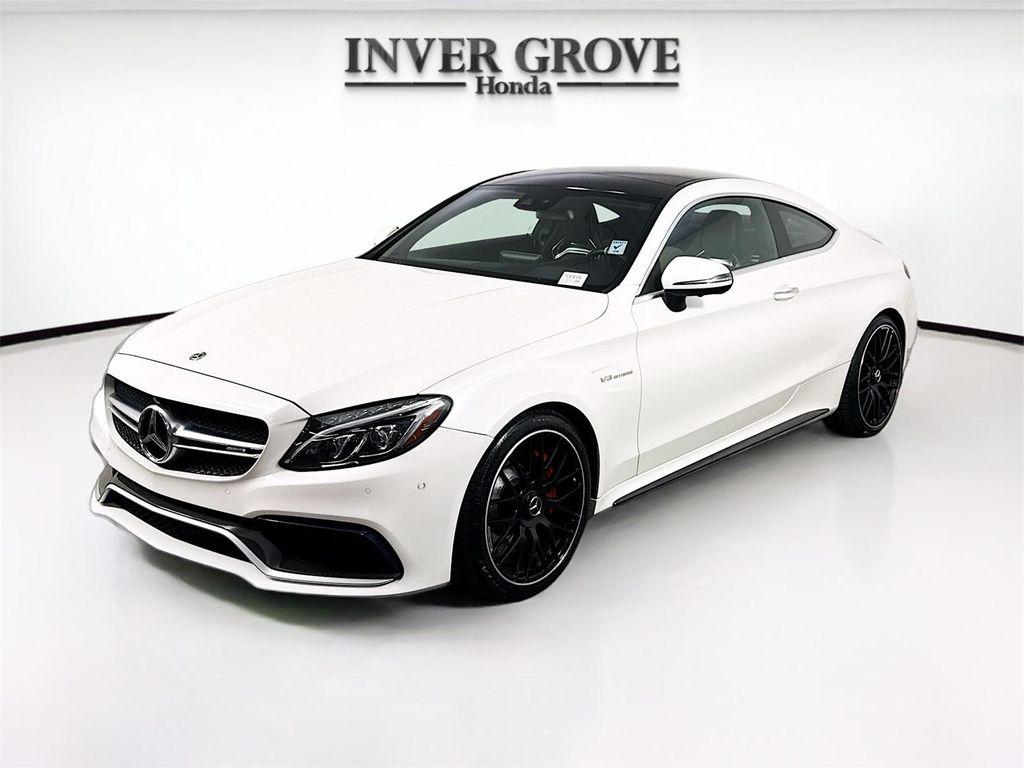 used 2018 Mercedes-Benz AMG C 63 car, priced at $46,469