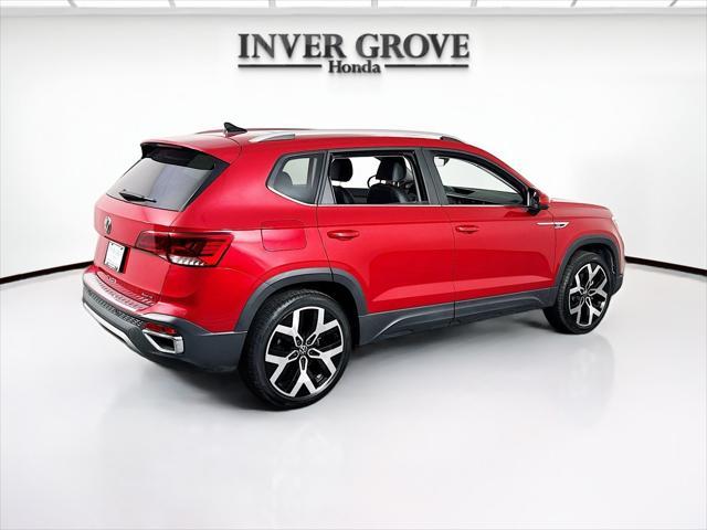 used 2023 Volkswagen Taos car, priced at $24,449