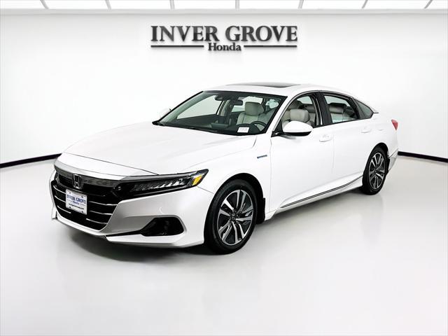 used 2021 Honda Accord Hybrid car, priced at $27,490