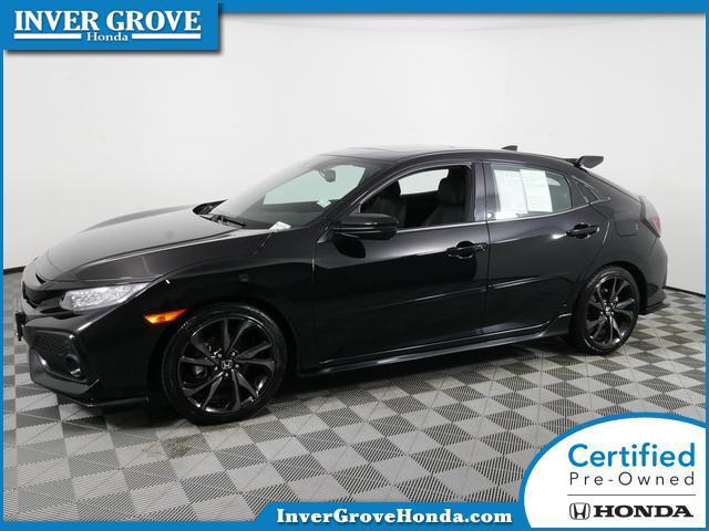 used 2018 Honda Civic car, priced at $18,990