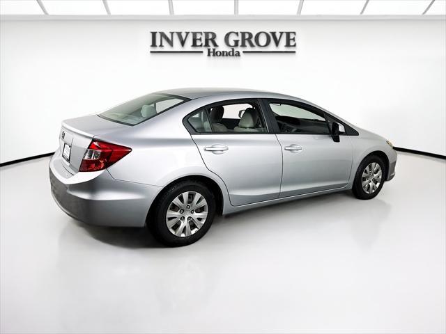 used 2012 Honda Civic car, priced at $8,990