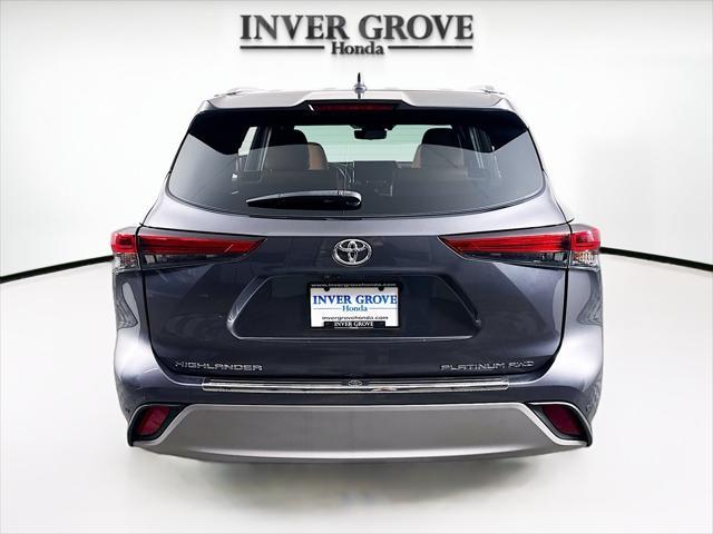 used 2020 Toyota Highlander car, priced at $33,990