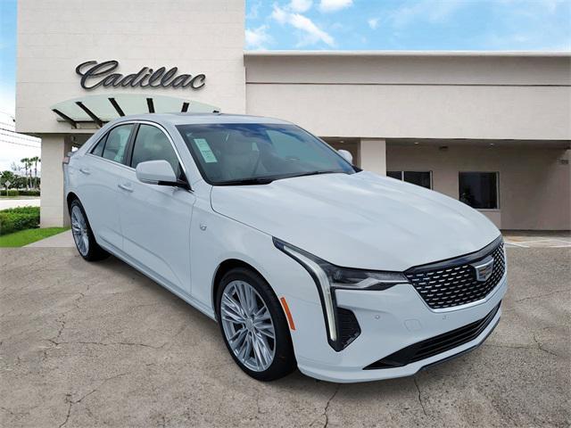 new 2025 Cadillac CT4 car, priced at $43,540