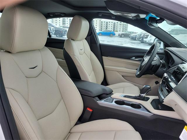 new 2025 Cadillac CT4 car, priced at $43,540