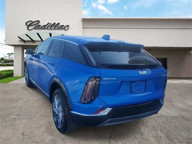 new 2025 Cadillac OPTIQ car, priced at $55,840