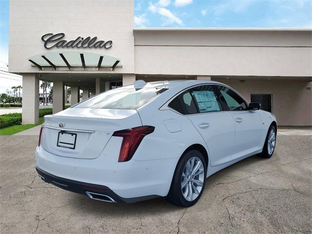 new 2025 Cadillac CT5 car, priced at $55,140