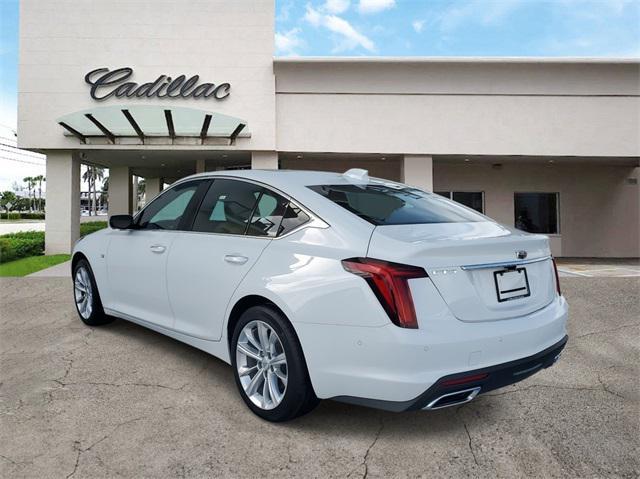 new 2025 Cadillac CT5 car, priced at $55,140