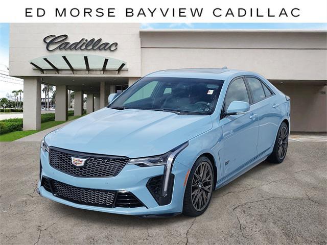 used 2025 Cadillac CT4-V car, priced at $67,900