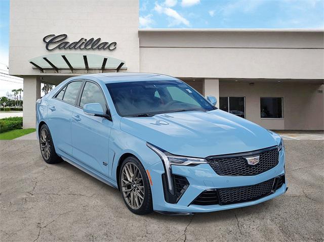 used 2025 Cadillac CT4-V car, priced at $67,900