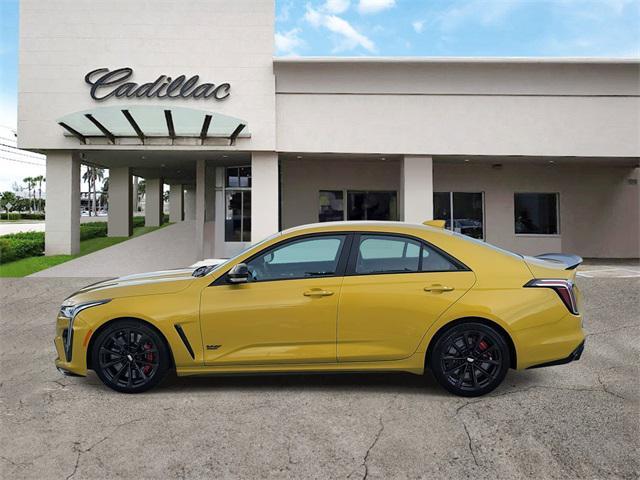 used 2024 Cadillac CT4-V car, priced at $67,089