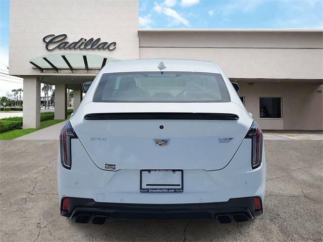 used 2023 Cadillac CT4-V car, priced at $59,999