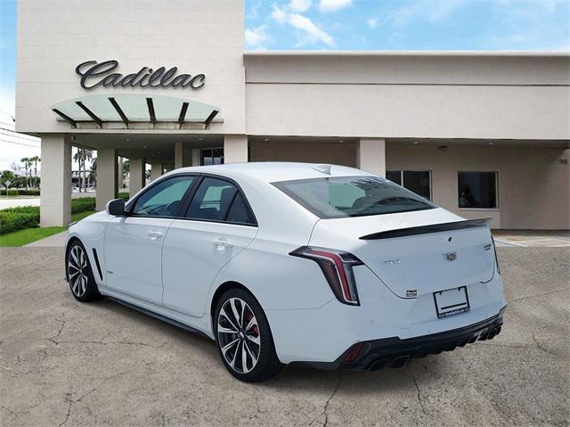 used 2023 Cadillac CT4-V car, priced at $59,999