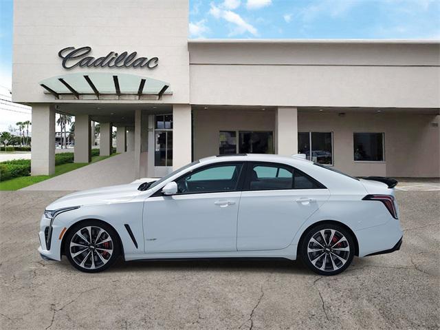 used 2023 Cadillac CT4-V car, priced at $59,999