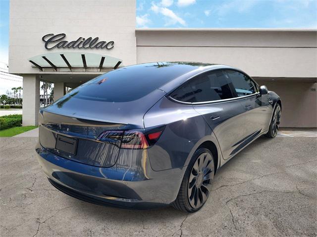 used 2022 Tesla Model 3 car, priced at $25,200