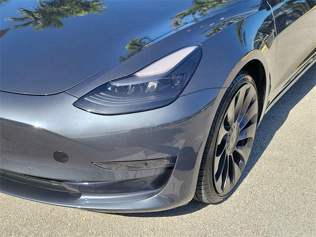 used 2022 Tesla Model 3 car, priced at $25,200