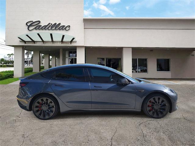 used 2022 Tesla Model 3 car, priced at $25,200
