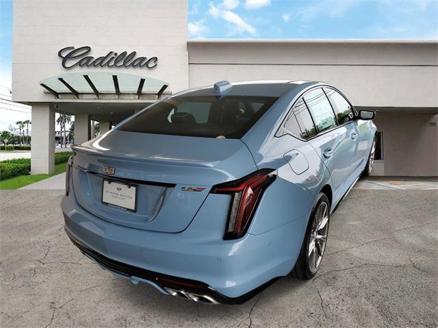 new 2025 Cadillac CT5-V car, priced at $67,695
