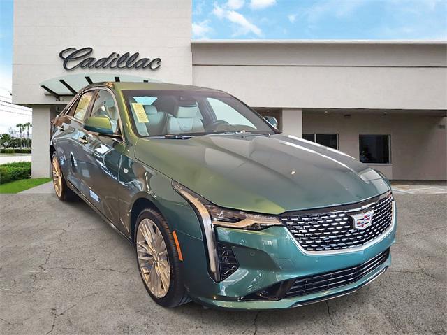 new 2025 Cadillac CT4 car, priced at $43,115