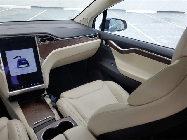used 2017 Tesla Model X car, priced at $24,200