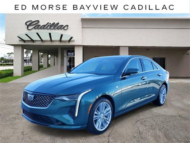 new 2025 Cadillac CT4 car, priced at $43,115