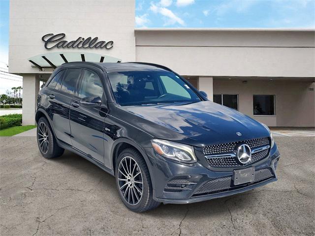 used 2018 Mercedes-Benz AMG GLC 43 car, priced at $24,999