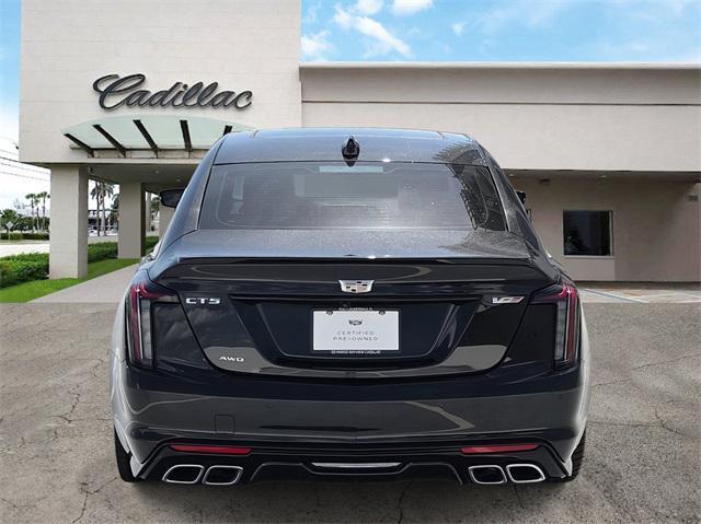 used 2024 Cadillac CT5-V car, priced at $53,427