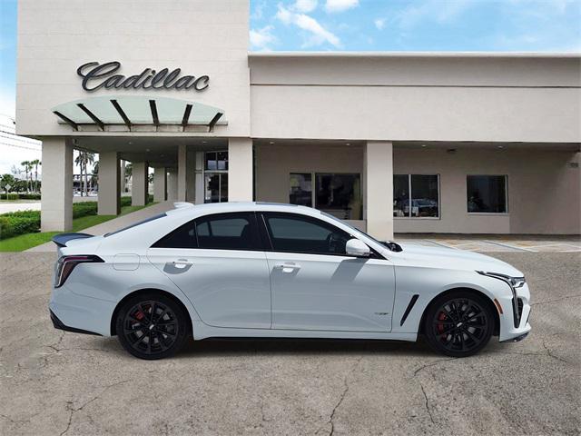 used 2022 Cadillac CT4-V car, priced at $53,900