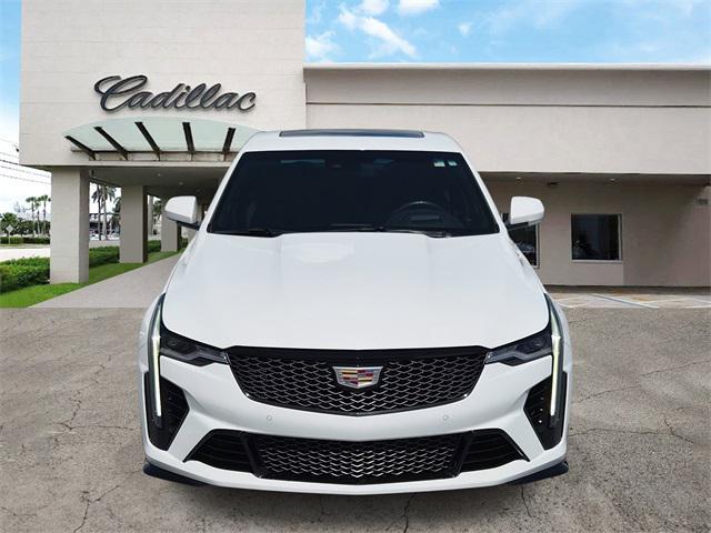 used 2022 Cadillac CT4-V car, priced at $53,900