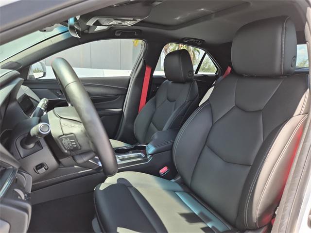 used 2022 Cadillac CT4-V car, priced at $53,900