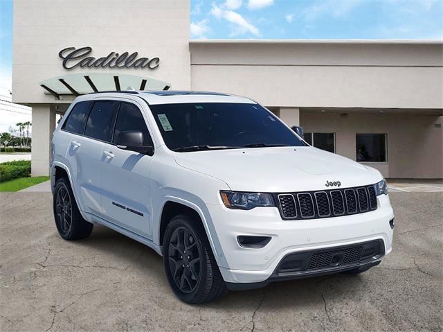 used 2021 Jeep Grand Cherokee car, priced at $21,900