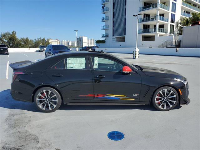 new 2024 Cadillac CT4-V car, priced at $88,865
