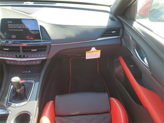 new 2024 Cadillac CT4-V car, priced at $88,865