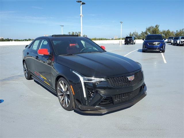 new 2024 Cadillac CT4-V car, priced at $88,865
