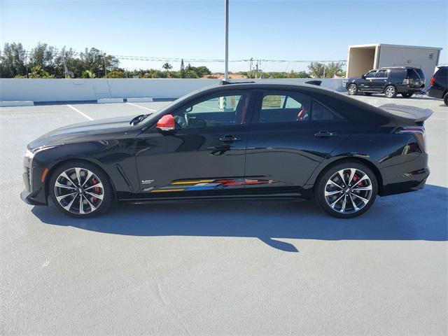new 2024 Cadillac CT4-V car, priced at $88,865