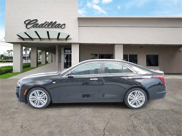 new 2025 Cadillac CT4 car, priced at $42,490