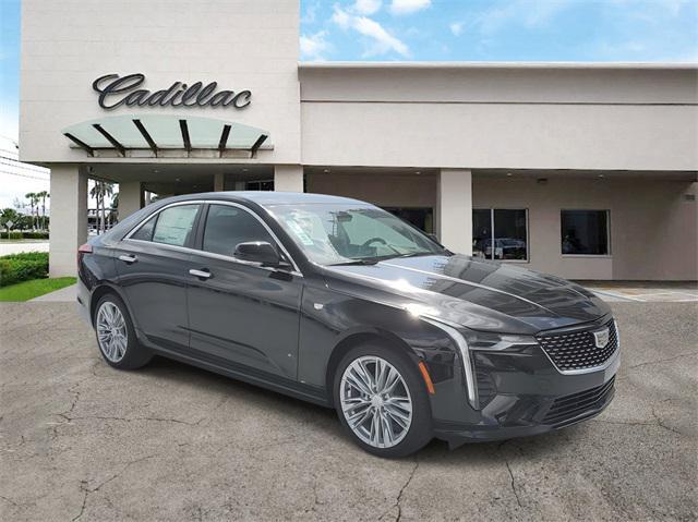 new 2025 Cadillac CT4 car, priced at $42,490