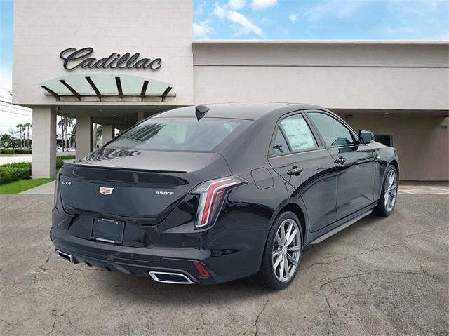 new 2025 Cadillac CT4 car, priced at $46,340