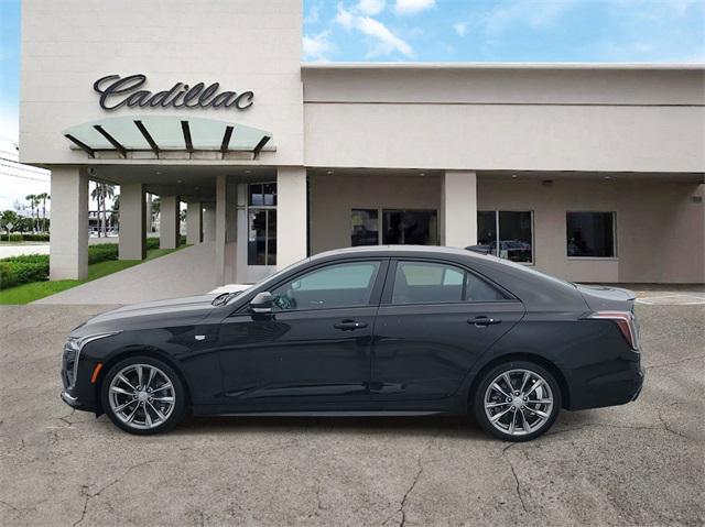 new 2025 Cadillac CT4 car, priced at $46,340