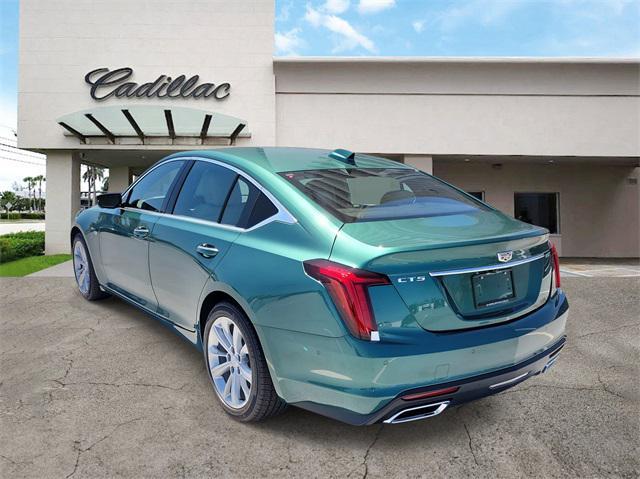 new 2025 Cadillac CT5 car, priced at $50,615